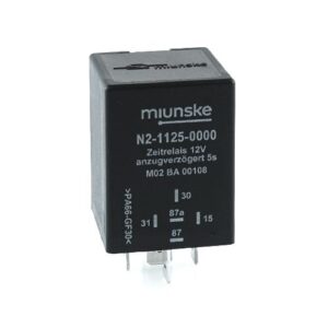 Zeitrelais 12V, 5s, anzugverzögert, potentialfrei
