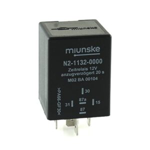 Zeitrelais 12V, 20s, anzugverzögert, nicht potentialfrei