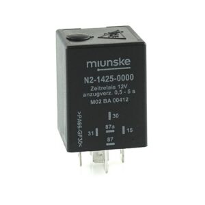 Zeitrelais 12V, 0,5...5s einstellbar, anzugverzögert, potentialfrei