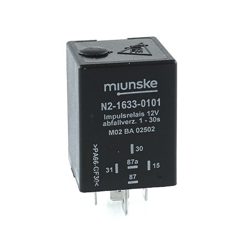 Impulsrelais 12V, 1...30 s, abfallverzögert, nicht potentialfrei, einstellbar