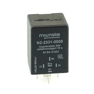 Impulsrelais 24V, 10s, abfallverzögert, potentialfrei, positiv getriggert