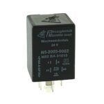 Wisch-Wasch-Intervall-Relais 24V, Intervalldauer 5s, Nachwischdauer 4s, verlängerte Relaiseinschaltdauer 800ms