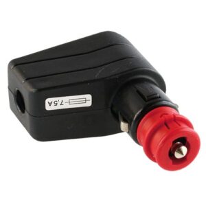 Universal-Winkelstecker 7,5A/6-24V, mit Flachsicherung UniVal 7,5A