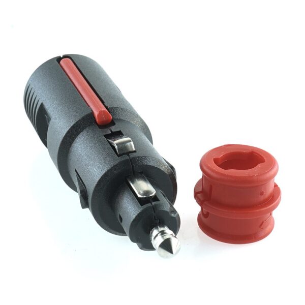 Universal-Stecker 16A/6-24V, mit geschraubter Zugentlastung, teilmontiert ohne Torpedosicherung