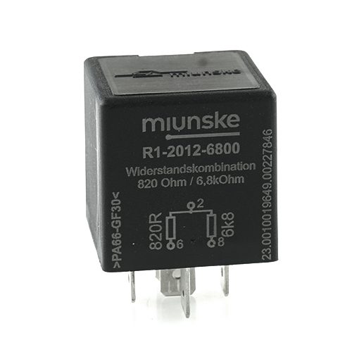 Widerstandskombination 820Ohm/6,8kOhm, je 0,6W