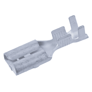Flachsteckhülse 9,5mm, 4-6mm², mit Rastnase