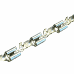 Flachsteckhülse 4,8mm, 0,5-1,5mm², mit Rastpunkt und Rastnase, Spule