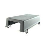 Deckel für Einbaurahmen für 5 Steckmodule, mit seitlicher Öffnung