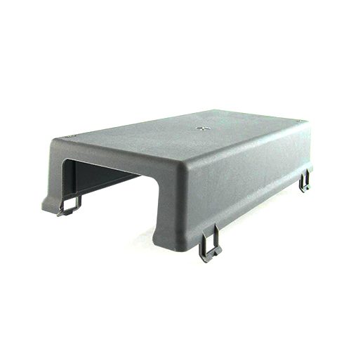 Deckel für Einbaurahmen für 5 Steckmodule, mit seitlicher Öffnung