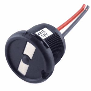 MagCode PowerPortPro 12V, Dose, schwarz, Litzen 2,5mm²