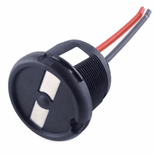 MagCode PowerPortPro 24V, Dose, Litzen 2,5mm², schwarz