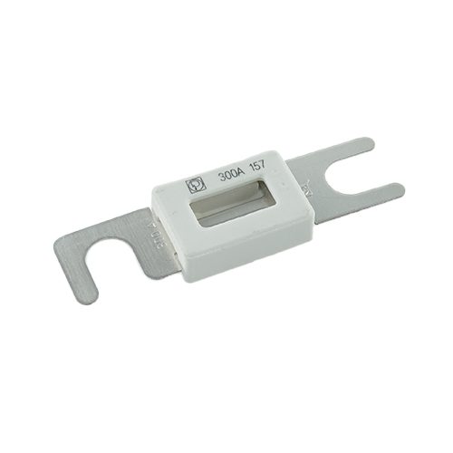 Streifensicherung 60mm, 300A, mit Keramik-Isolierkörper