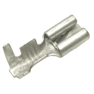 Flachsteckhülse, 4,8mm, 1,5-2,5mm², mit Rastnase