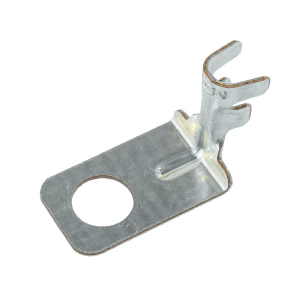 Ringkabelschuh, Crimpkontakt, M8, 2,5-4mm², gewinkelt 90°