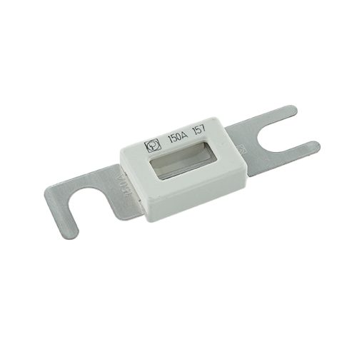 Streifensicherung 60mm, 150A, mit Keramik-Isolierkörper