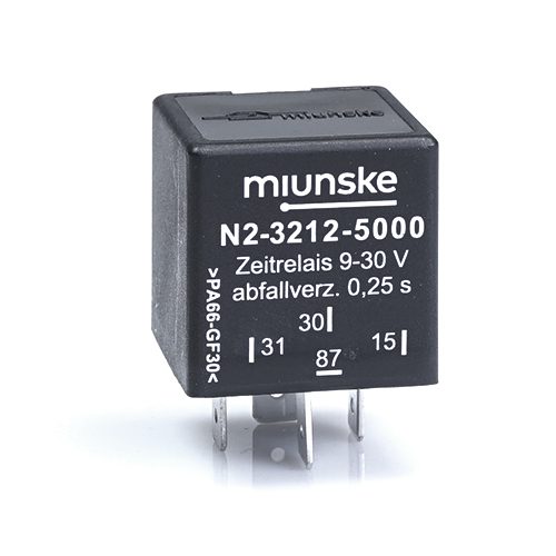Zeitrelais 9...30V, 0,25s, abfallverzögert, vollelektronisch