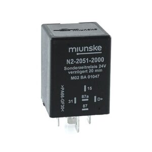 Sonderzeitrelais 24V, 20min, abfallverzögert, retriggerbar