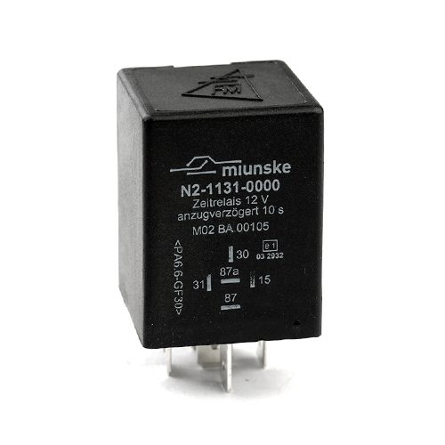Zeitrelais 12V, 10s, anzugverzögert, potentialfrei