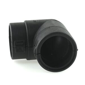 Wellrohr-Verbinder NW 23-22, 90°, schwarz