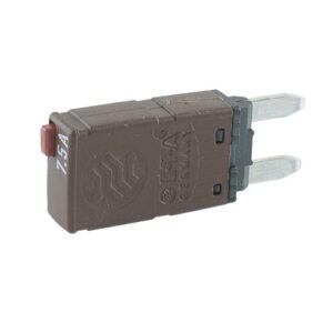 Thermischer Kfz-Sicherungsautomat Mini-Bauform 24V, 7,5A, mit Rückstellknopf