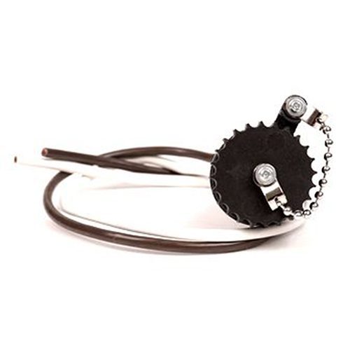 2-polige Einbausteckdose ISO 4165, mit Schraubdeckel und Anschlussleitung, vergossen IP67