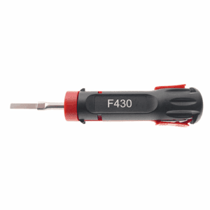 Entriegelungswerkzeug, eine Verrastung, 3,0 x 1,0 mm, F430
