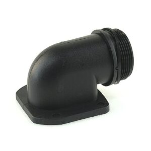 Schlauchverschraubung NW29, PG29, wasserdicht, Flanschmontage 90°