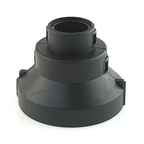 Inline Rundverteiler NW17 für Verteilerscheibe, schwarz