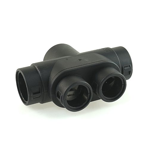 Mehrfach-Verteiler NW22-23-22-17-17, schwarz