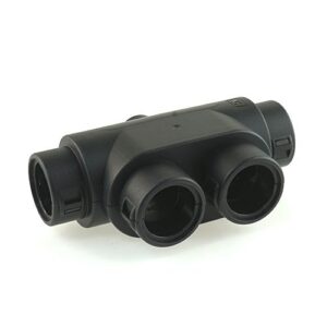 Mehrfach-Verteiler NW17-10-17-17-17, schwarz