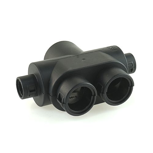 Mehrfach-Verteiler NW10-23-10-17-17, schwarz