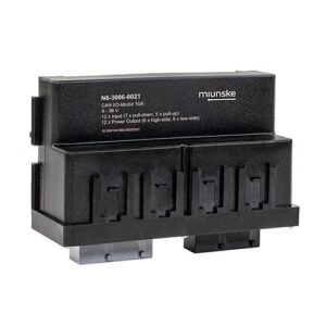 CAN I/O-Modul 1G6, 9-36V, 12 x Input (7 x pull-down, 5 x pull-up), 12 x Power Output (6 x high-side, 6 x low-side), vergossen