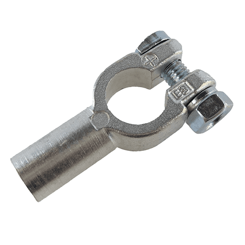 Batterieklemme "+", 50mm², Quetschanschluss, gerade