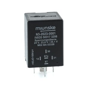 Spannungsüberwachung 24V,  NC 25A/NO 25A, U(ein) 25,1V, U(aus) 23V, verzögert