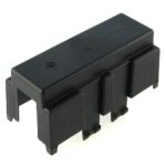 Deckel für Universal-Sicherungshalter, hohe Ausführung, schwarz