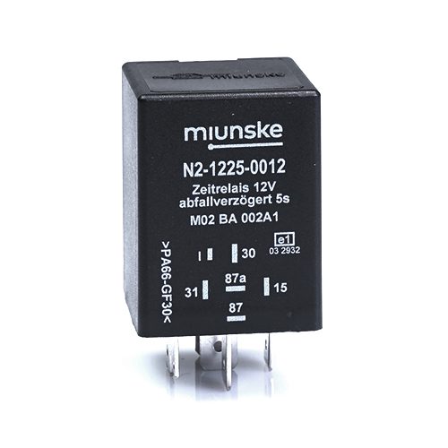 Zeitrelais 12V, 5s, abfallverzögert, potentialfrei, retriggerbar