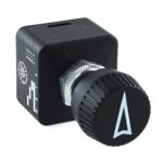 Drehschalter, 0-I-II-III/4 Schaltstufen, unbeleuchtet, IP53, Symbol „Pfeil“