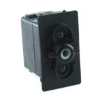 on>on Taster, 12V/20A, für Contura II,III,IV,V, LED 1 grün hell, LED 2 grün hell