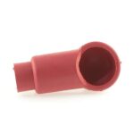 Gummipfeife, Leitungsdurchmesser 15,2mm, Kontaktdurchmesser 32mm, rot