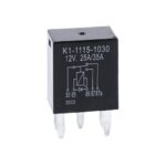 Mikro-Relais 12V, 25/35A, Wechsler, mit Diode, vergossen