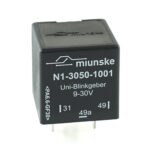 Universalblinkgeber 9V…30V, 60W/12V…120W/24V, vollelektronisch, ohne Start-Stop-Eingang, 31|49a|49