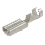 Flachsteckhülse 2,8mm, DIN 46340, 0,5-1mm², mit Rastnase