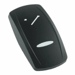 Wippe Contura V, schwarz, Symbol „Klemme X“, schmale Linse, gelasert