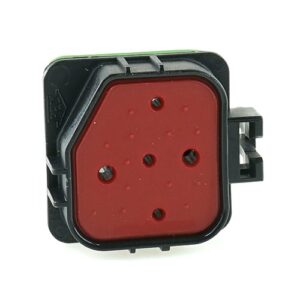 Mini-Relais-Sockel, Zentralstecker, 5x 6,3mm, wasserdicht