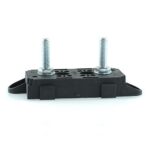 Universal-Sicherungshalter für MegaVal 50,8mm, 1-fach, anreihbar, mit Befestigungslaschen,vergossen