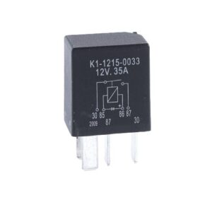 Mikro-Relais 12V, 35A, Schließer, mit Diode, vergossen