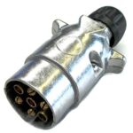 Stecker 7-polig, 12V, Schraubkontakt, Kabelverschraubung für Kabeldurchmesser 9,2-11,5mm