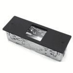 Einbaurahmen für 4-fach CAN-Tastatur, mittig, mit DIN-Schacht