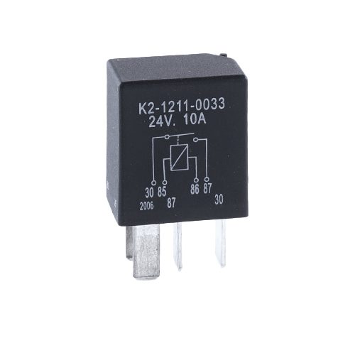 Mikro-Relais 24V, 10A, Schließer, vergossen