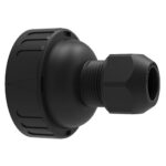 Bajonettabgang für Kabelanschluss  für JAEGER Expert Steckdosen, für Kabeldurchmesser 10-11mm